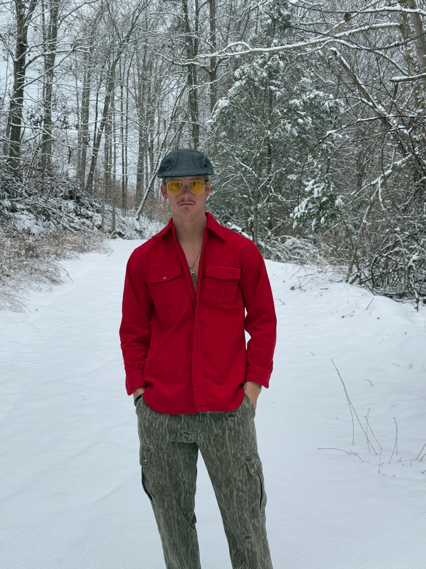 VINTAGE FLANNEL BUTTON UP